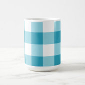 Gingham Pattern Koffiemok (Center)