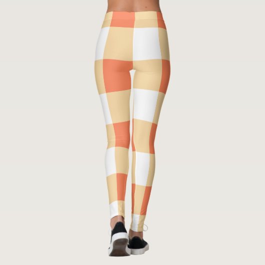 Gingham Pattern Leggings (Achterkant)