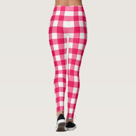 Gingham Pattern Leggings (Achterkant)