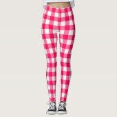 Gingham Pattern Leggings (Voorkant)