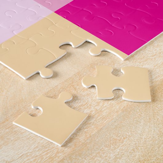 Gingham Pattern Legpuzzel (Zijkant)