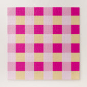 Gingham Pattern Legpuzzel (Verticaal)