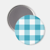 Gingham Pattern Magneet (Voorkant / Achterkant)