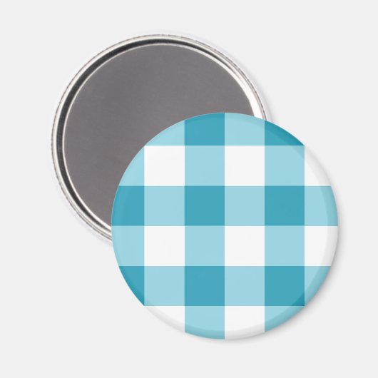 Gingham Pattern Magneet (Voorkant / Achterkant)