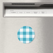 Gingham Pattern Magneet (Insitu (Vaatwasser))