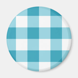 Gingham Pattern Magneet