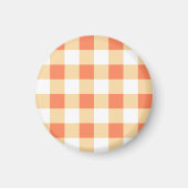 Gingham Pattern Magneet (Voorkant)
