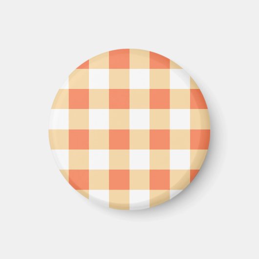 Gingham Pattern Magneet (Voorkant)