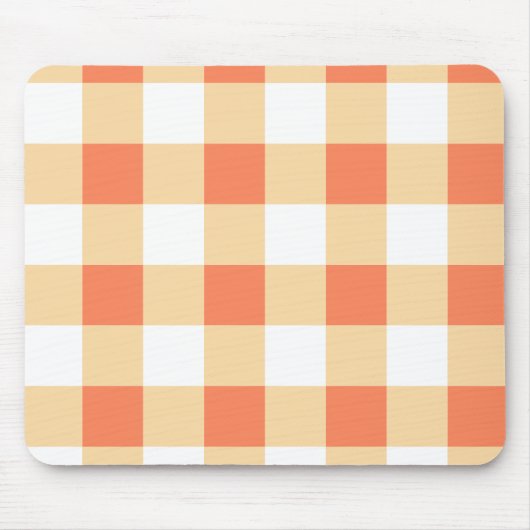 Gingham Pattern Muismat (Voorkant)