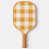 Gingham Pattern Pickleball Paddle (Achterkant)