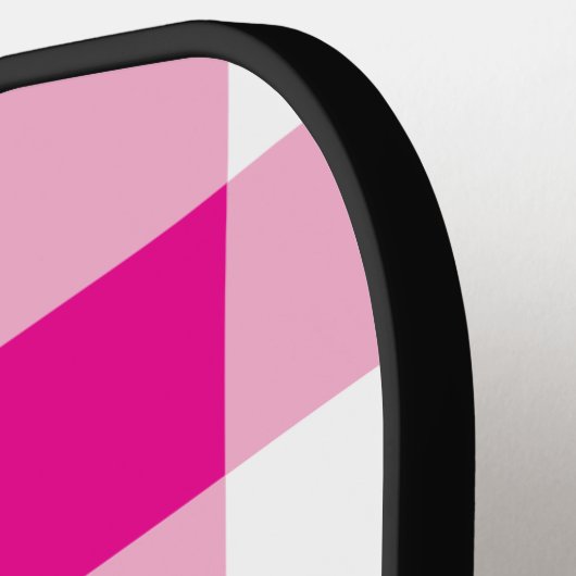 Gingham Pattern Pickleball Paddle (Links Detail)