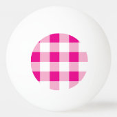 Gingham Pattern Pingpongbal (Voorkant)