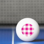 Gingham Pattern Pingpongbal (Net)