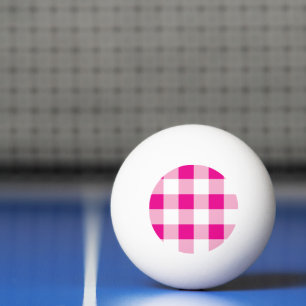 Gingham Pattern Pingpongbal