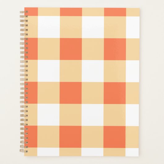Gingham Pattern Planner (Voorkant)
