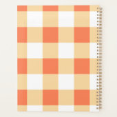 Gingham Pattern Planner (Achterkant)