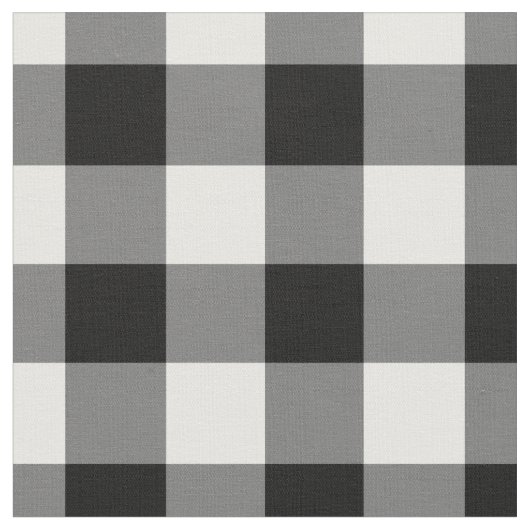 Gingham Pattern Stof (Close Up)