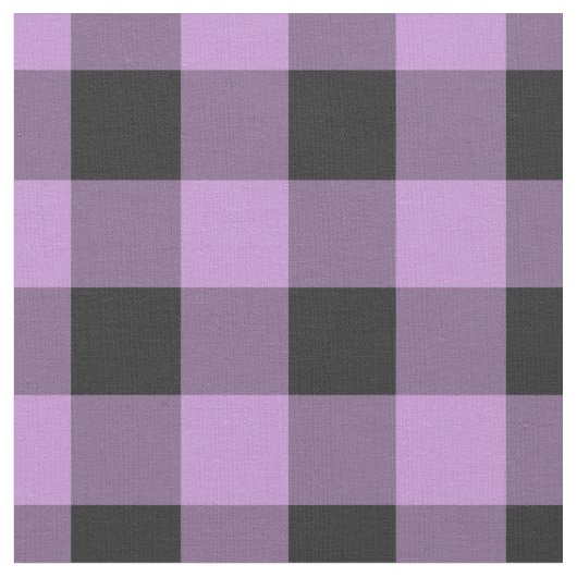 Gingham Pattern Stof (Close Up)