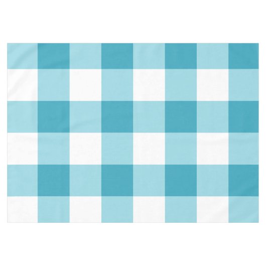 Gingham Pattern Tafelkleed (Voorkant (Horizontaal))