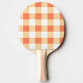Gingham Pattern Tafeltennisbatje (Achterkant)