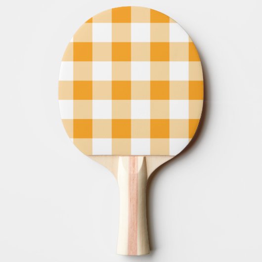 Gingham Pattern Tafeltennisbatje (Achterkant)