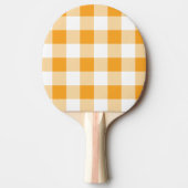 Gingham Pattern Tafeltennisbatje (Voorkant)