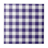 Gingham Pattern Tegeltje (Voorkant)