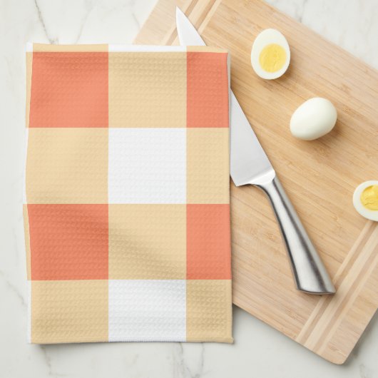 Gingham Pattern Theedoek (Quarter Fold)