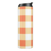 Gingham Pattern Thermosbeker (Gedraaid links)