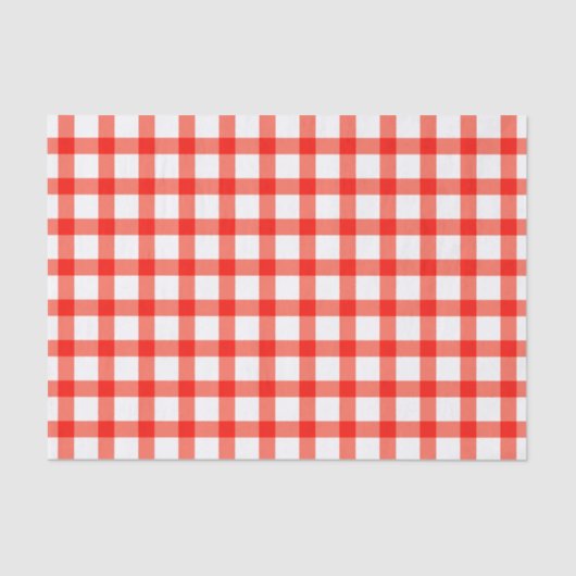 Gingham Pattern Tissuepapier (Voorkant)