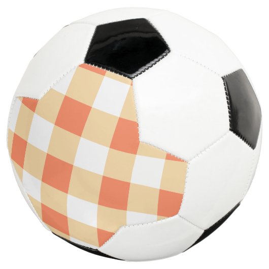 Gingham Pattern Voetbal (Drie kwart)