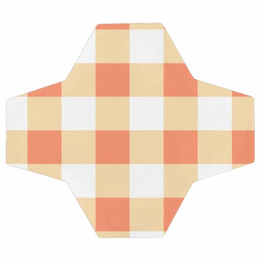 Gingham Pattern Voetbal (Enkel)