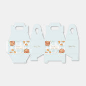 Gingham Pattern Waterverf gebak bakken Bakkerij Bedankdoosjes (Uitgevouwen)