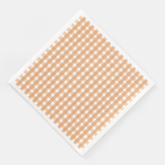 Gingham: Peachy Servet (Hoek)
