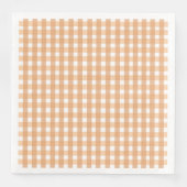 Gingham: Peachy Servet (Voorkant)