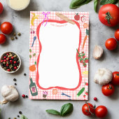 Gingham Picnic Schattigee CUSTOM boodschappenlijst Post-it® Notes