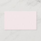 Gingham Pink Bow Baby shower Boeken voor Baby 3,5x Informatiekaartje (Achterkant)