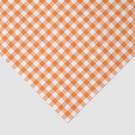 Gingham Plaid Check Tissuepapier (Detail)