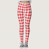 Gingham Plaid Leggings (Voorkant)