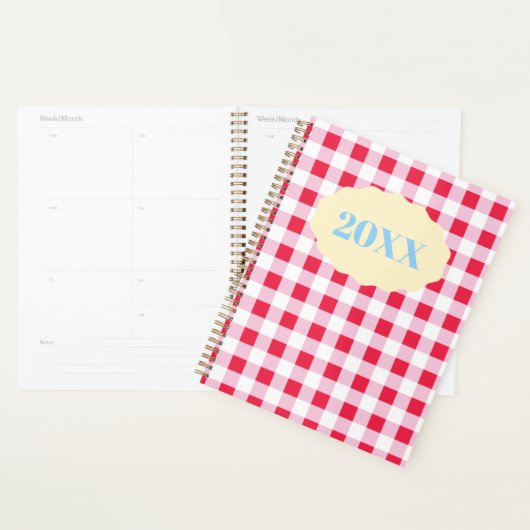 Gingham Planner (Display)