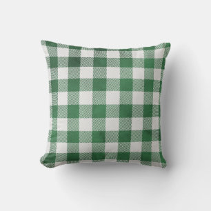 Gingham raster accent kussen