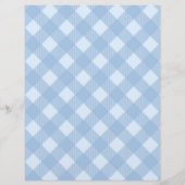 Gingham Recipe Multomap Tabblad Toevoeging Divider (Achterkant)
