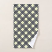 GINGHAM ROOSTER BAD HANDDOEK (Handdoek)