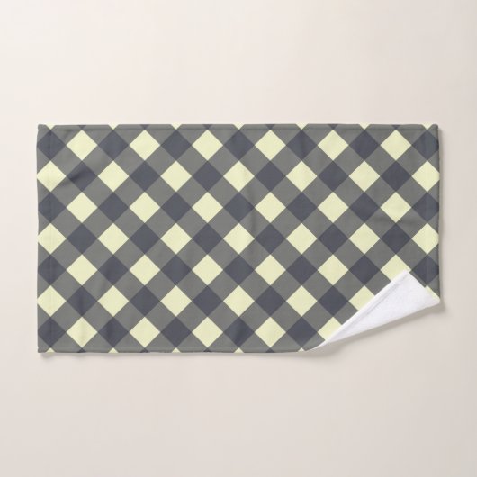 GINGHAM ROOSTER BAD HANDDOEK (Handdoek)