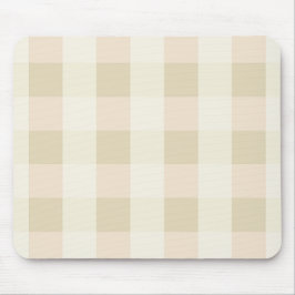 Gingham | Roze & Crème Muismat