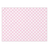Gingham roze en wit speldenpatroon tafelkleed (Voorkant (Horizontaal))