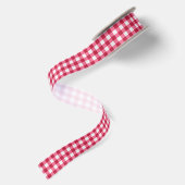 Gingham Roze Lint (Achterkant)