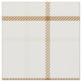 Gingham ruit neutraal bruin ivoor pastel kleur stof (Close Up)