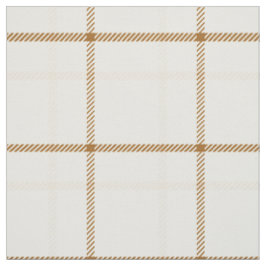 Gingham ruit neutraal bruin ivoor pastel kleur stof