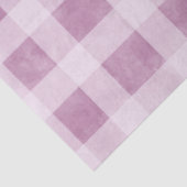 Gingham ruitjes stoffig roze wit patroon decoupage tissuepapier (Detail)